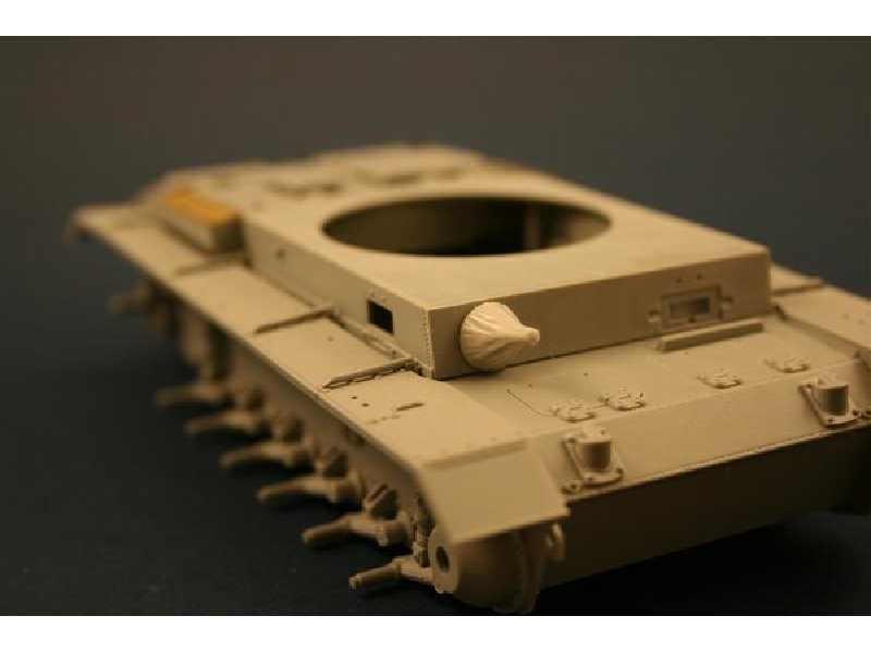 Hull Mg Barrel With Canvas Cover For Pziii/Iv Tanks - zdjęcie 1 Hull Mg Barrel With Canvas Cover For Pziii/Iv Tanks - zdjęcie 1