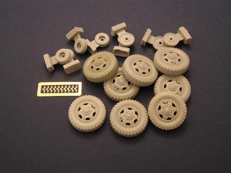 Road Wheels For Sd.Kfz 231/232 8 Rad - zdjęcie 1 Road Wheels For Sd.Kfz 231/232 8 Rad - zdjęcie 1