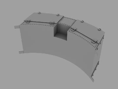 Stowage Bin For Tiger I Tank (Kursk Battle) - zdjęcie 2