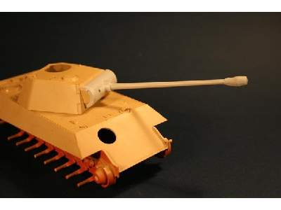 Kwk42/L71 Barrel With Canvas Cover For Panther Tank - zdjęcie 1