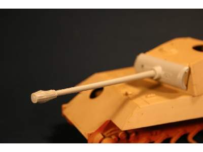 Kwk42/L71 Barrel With Canvas Cover For Panther Tank - zdjęcie 2