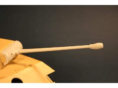 Kwk42/L71 Barrel With Canvas Cover For Panther Tank - zdjęcie 3