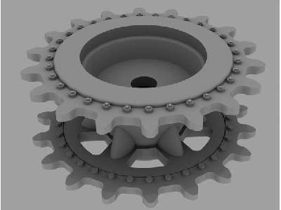 Drive Wheels For Panther / Jagdpanther (Final Model) - zdjęcie 1