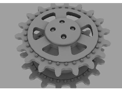 Drive Wheels For Panther / Jagdpanther (Final Model) - zdjęcie 2