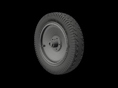 Drive Wheels For Sd.Kfz 10 & 250 (Gelande Pattern A) - zdjęcie 2