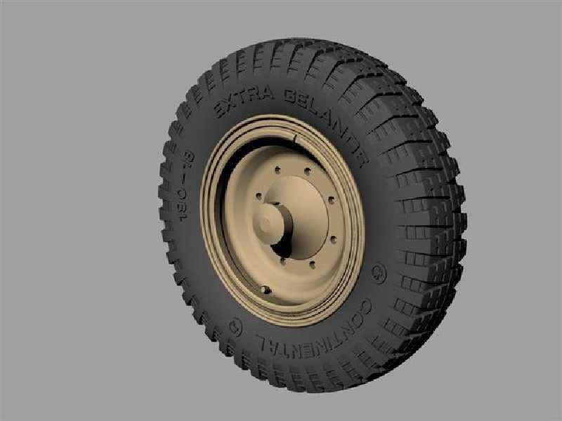 Drive Wheels For Sd.Kfz 11 & 251 (Gelande Pattern A) - zdjęcie 1