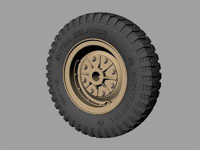 Drive Wheels For Sd.Kfz 11 & 251 (Gelande Pattern A) - zdjęcie 2