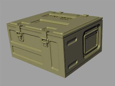 C216 British Ammo Boxes (40mm Bofors Aa Gun) - zdjęcie 2