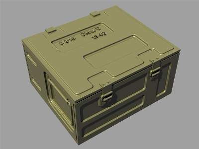 C216 British Ammo Boxes (40mm Bofors Aa Gun) - zdjęcie 3