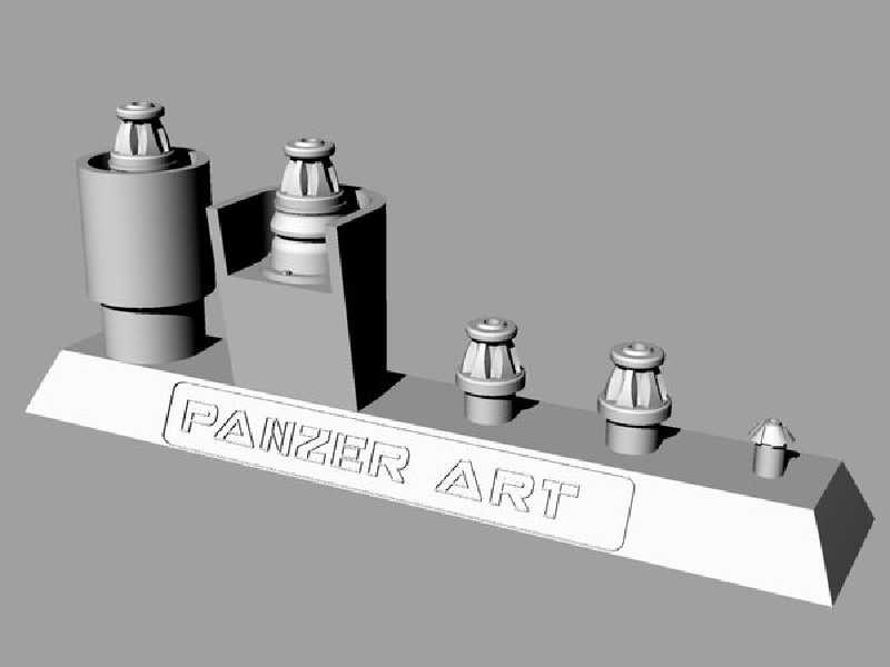 German Command Vehicles Antenna Set - zdjęcie 1 German Command Vehicles Antenna Set - zdjęcie 1