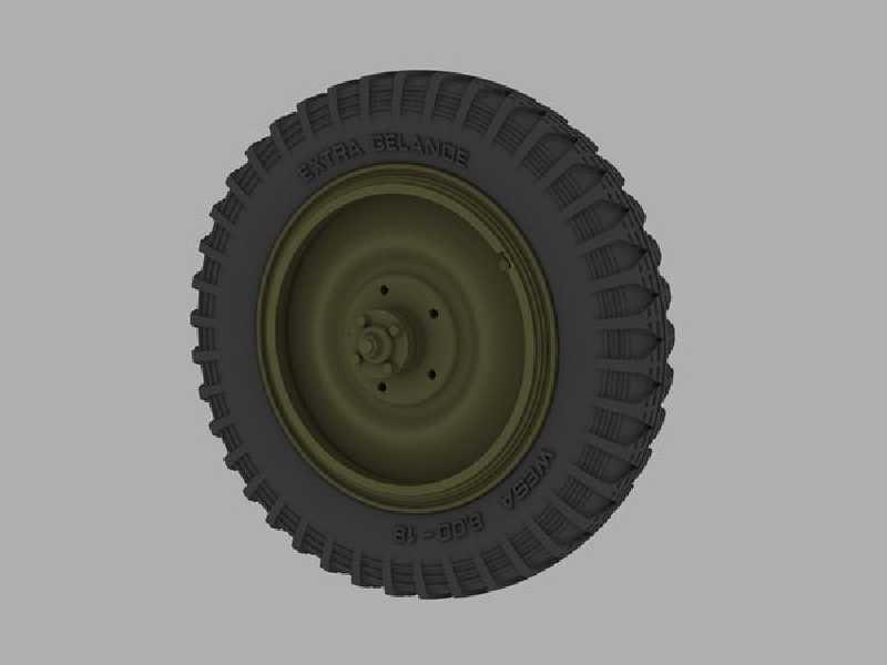 Road Wheels For Kfz.1 Stover (Late Pattern) - zdjęcie 1 Road Wheels For Kfz.1 Stover (Late Pattern) - zdjęcie 1