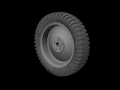 Road Wheels For Flak/Nebelwerfer Trailers (Gelande Pattern) - zdjęcie 4