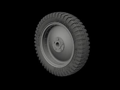 Road Wheels For Flak/Nebelwerfer Trailers (Gelande Pattern) - zdjęcie 4