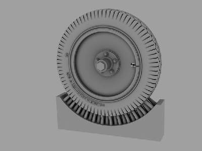 Road Wheels For Flak/Nebelwerfer Trailers (Commercial Pattern B) - zdjęcie 1