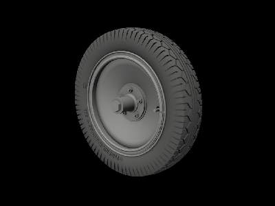 Road Wheels For Flak/Nebelwerfer Trailers (Commercial Pattern B) - zdjęcie 2