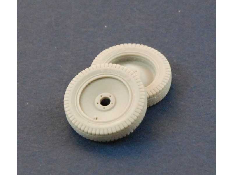 Spare Wheels For Sd.Kfz 10 & 250 (Commercial Pattern ) - zdjęcie 1 Spare Wheels For Sd.Kfz 10 & 250 (Commercial Pattern ) - zdjęcie 1