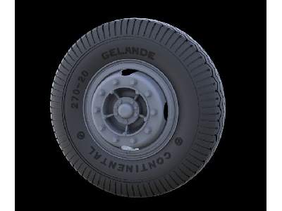 Road Wheels For Bussing-nag 4500 (Late Pattern) - zdjęcie 2