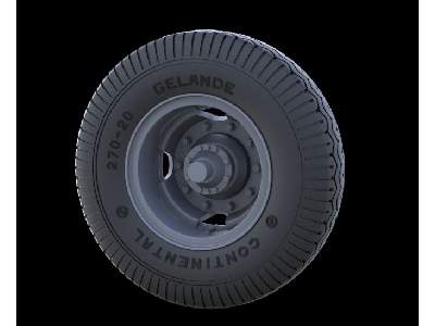 Road Wheels For Bussing-nag 4500 (Late Pattern) - zdjęcie 3