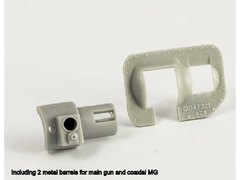 Mantlet With Gun Barrels For M3 Lee/Grant Tanks - zdjęcie 1 Mantlet With Gun Barrels For M3 Lee/Grant Tanks - zdjęcie 1