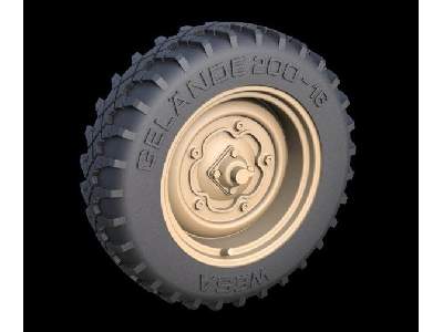 Schwimmwagen Offroad Wheels - zdjęcie 1