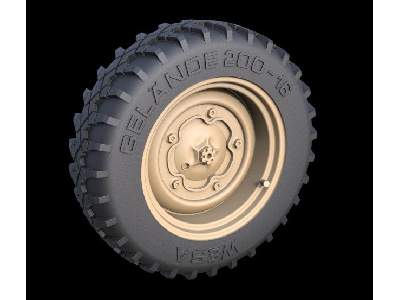 Schwimmwagen Offroad Wheels - zdjęcie 2