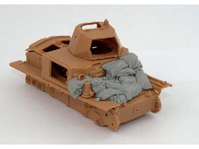 Sand Armor For Italian L6/40 Tank - zdjęcie 1