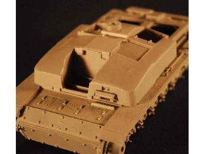 Stug Iiif8 Upper Hull With Concrete Armor (Probably 3SS Pz.Div T - zdjęcie 2
