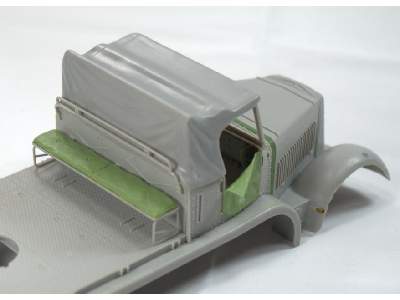 Sd.Kfz 7 Cab Canvas Cover I Trumpeter Kits - zdjęcie 2