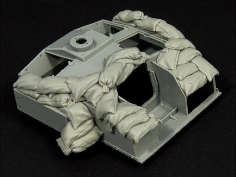 Sandbags Armor For Stug Iii F (Light Set) - zdjęcie 1 Sandbags Armor For Stug Iii F (Light Set) - zdjęcie 1