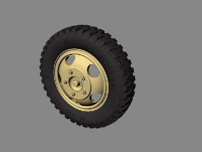 Road Wheels For Ford Maultier (Gelande Pattern) - zdjęcie 1