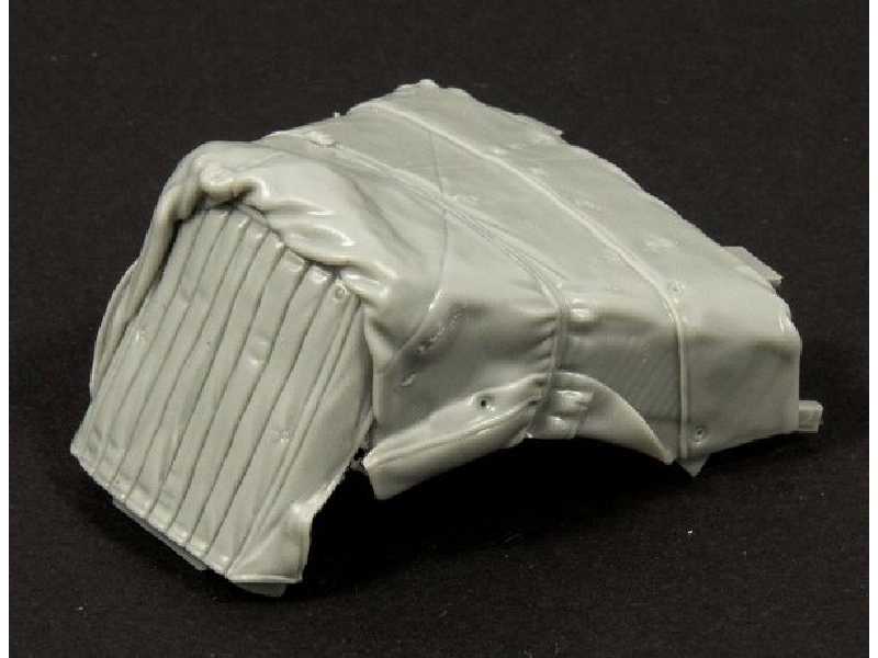 Opel Blitz Engine Deck With Canvas Cover (Tamiya Kit) - zdjęcie 1 Opel Blitz Engine Deck With Canvas Cover (Tamiya Kit) - zdjęcie 1