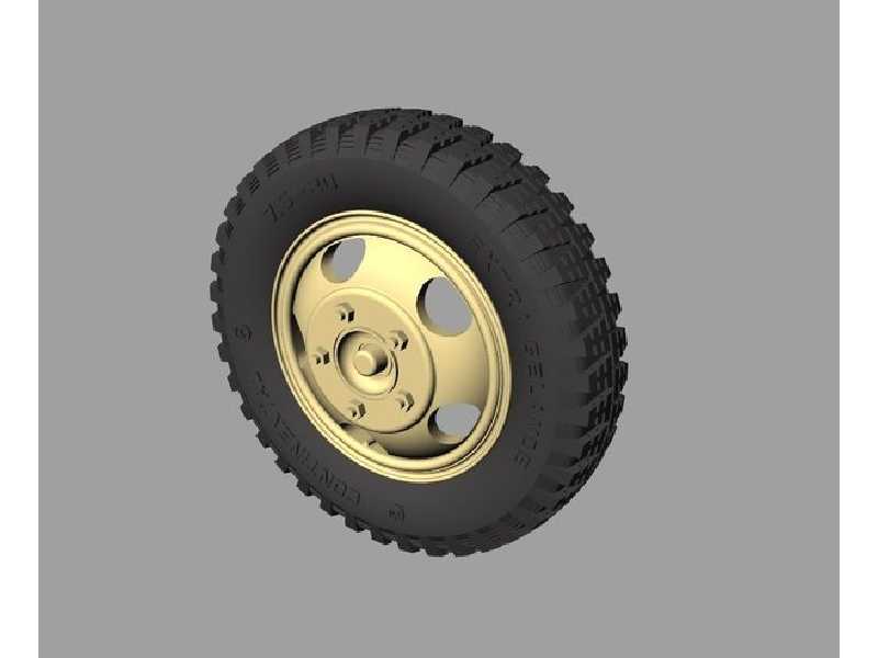 Ford 3000 Road Wheels (Gelande Pattern) - zdjęcie 1 Ford 3000 Road Wheels (Gelande Pattern) - zdjęcie 1