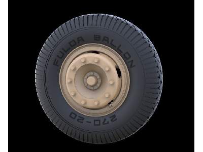 Mercedes 4500 Maultier Road Wheels (Gelande Pattern) - zdjęcie 3