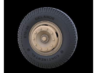 Mercedes 4500 Maultier Road Wheels (Commercial Pattern) - zdjęcie 3