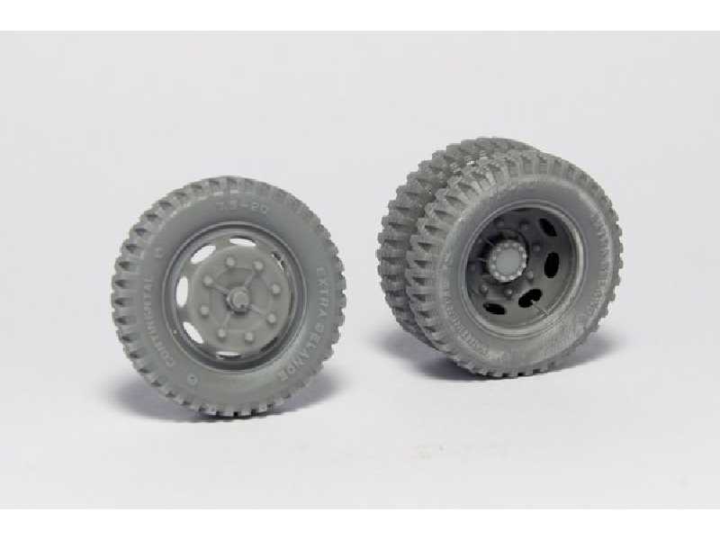 Khd 3000s Road Wheels (Gelande Pattern) - zdjęcie 1 Khd 3000s Road Wheels (Gelande Pattern) - zdjęcie 1