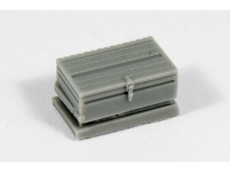 Ammo Boxes For Bren Machine Gun 12 Pcs) - zdjęcie 1 Ammo Boxes For Bren Machine Gun 12 Pcs) - zdjęcie 1