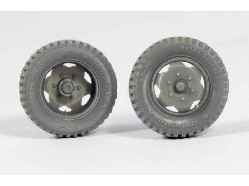Mercedes 1500 Late 6 Holes Road Wheels (Gelande Pattern) - zdjęcie 1 Mercedes 1500 Late 6 Holes Road Wheels (Gelande Pattern) - zdjęcie 1