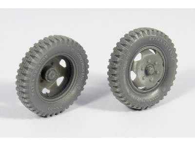 Mercedes 1500 Late 6 Holes Road Wheels (Gelande Pattern) - zdjęcie 2