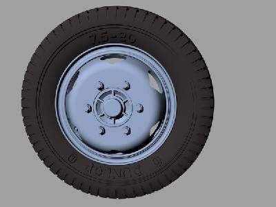 Opel Blitz Road Wheels Early (Commercial Pattern - zdjęcie 1