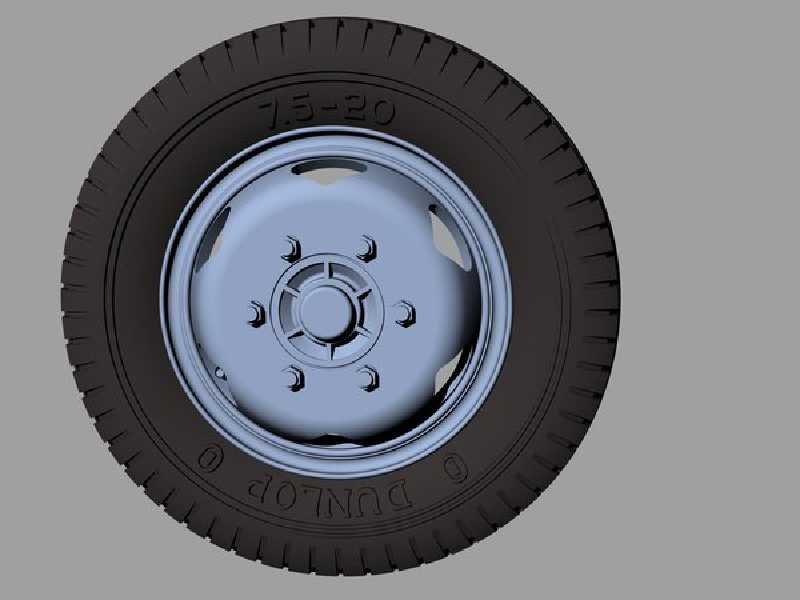 Opel Blitz Road Wheels Early (Commercial Pattern - zdjęcie 1 Opel Blitz Road Wheels Early (Commercial Pattern - zdjęcie 1