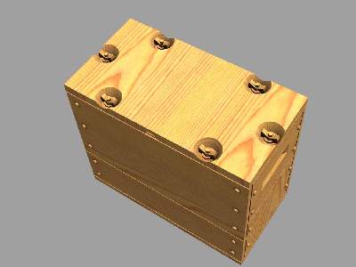 US Ammo Boxes For 0,303 Ammo (Wooden Pattern) - zdjęcie 3