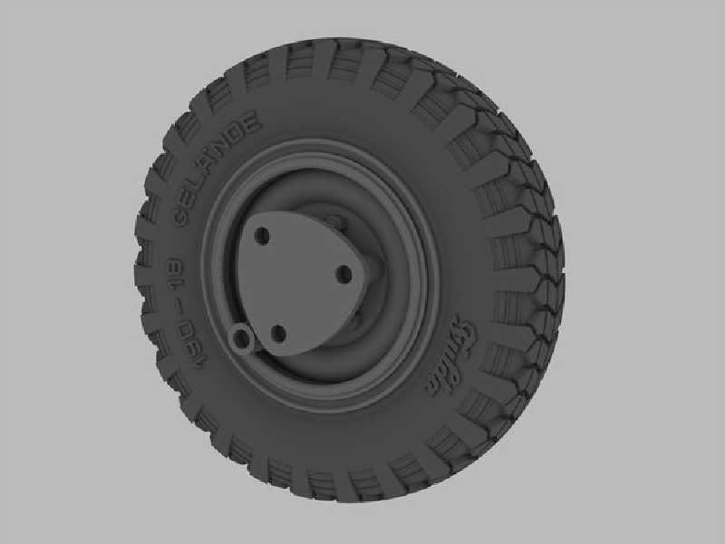 Sd.Kfz 221/222 Road Wheels (Early Pattern) - zdjęcie 1