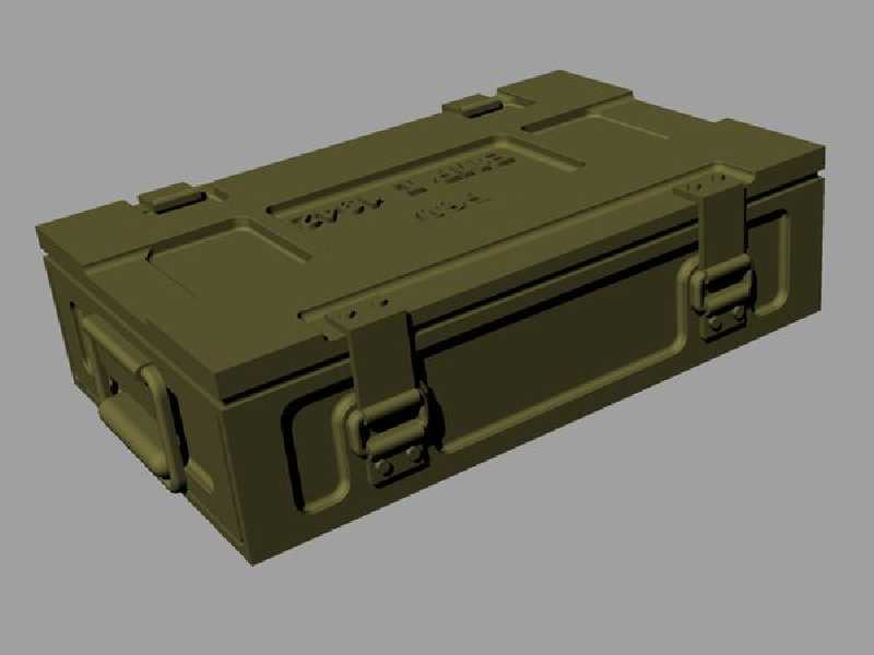 Ammo Boxes For 25pdr (He And At Pattern - zdjęcie 1 Ammo Boxes For 25pdr (He And At Pattern - zdjęcie 1