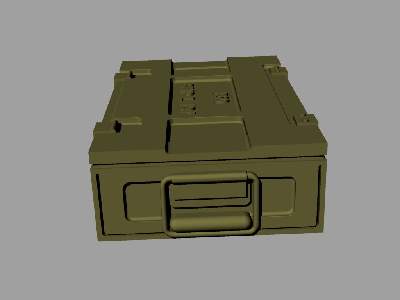 Ammo Boxes For 25pdr (He And At Pattern - zdjęcie 2