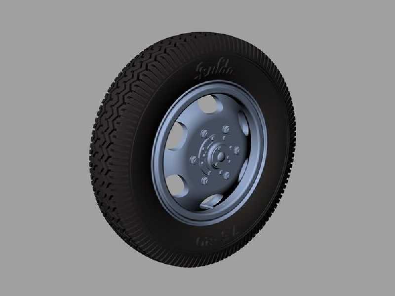 Steyr 1500 Road Wheels (Commercial Pattern) - zdjęcie 1 Steyr 1500 Road Wheels (Commercial Pattern) - zdjęcie 1