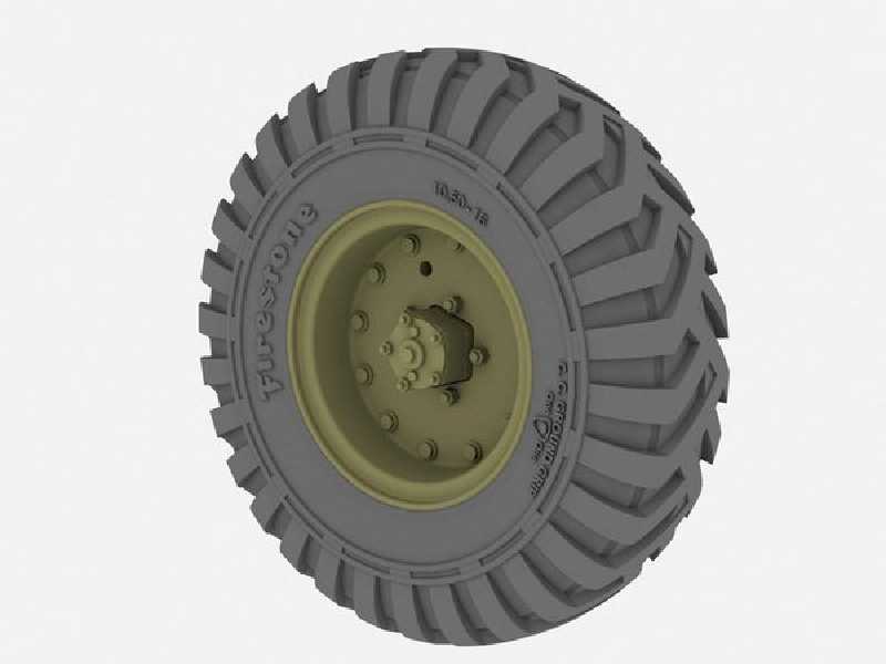 Humber Mk I Road Wheels (Firestone Pattern) - zdjęcie 1