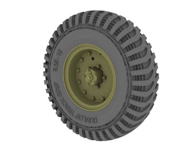 Humber Mk I Road Wheels (Dunlop Pattern) - zdjęcie 1