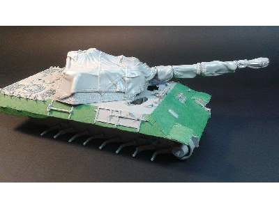 Panther A/G Turret With Zeltbahn Camouflage Net - zdjęcie 3