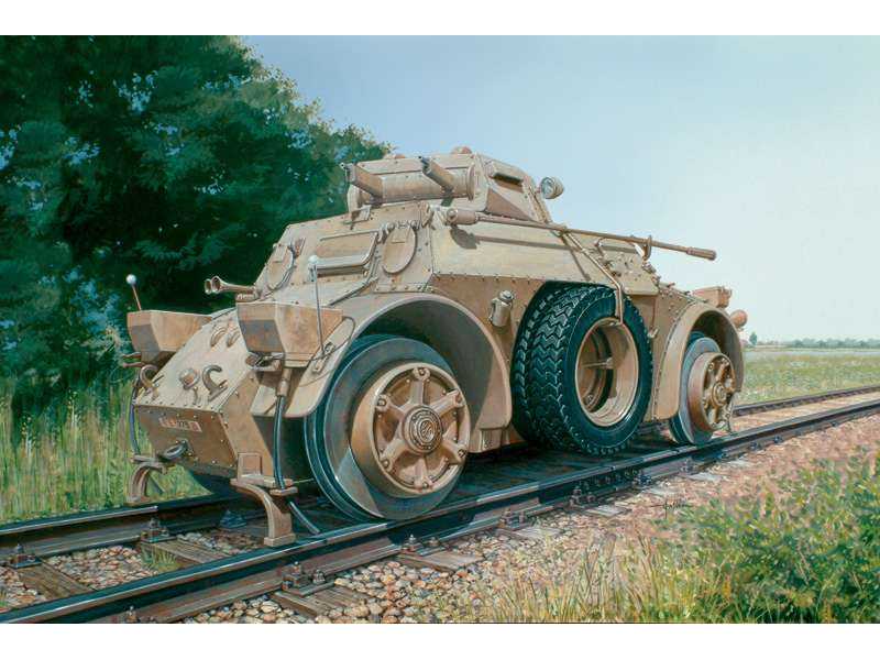 Autoblinda AB 40 Ferroviaria - zdjęcie 1 Autoblinda AB 40 Ferroviaria - zdjęcie 1