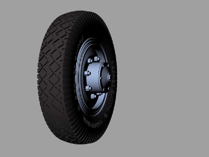 M-35 Adgz-daimler Road Wheels (Continental) - zdjęcie 1 M-35 Adgz-daimler Road Wheels (Continental) - zdjęcie 1